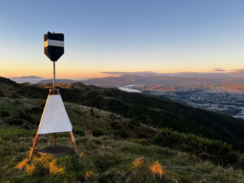 Looking over Porirua from Rangituhi Trig