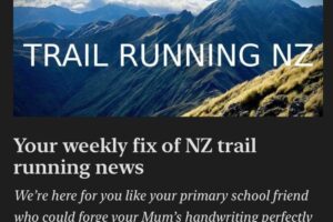 Trail Running NZ News